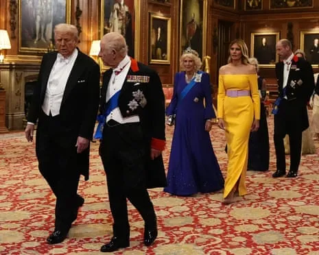 The Royal Family Present Grand Welcome Amid Protests; Kimmel Pulled From Air Due To Kirk Comments