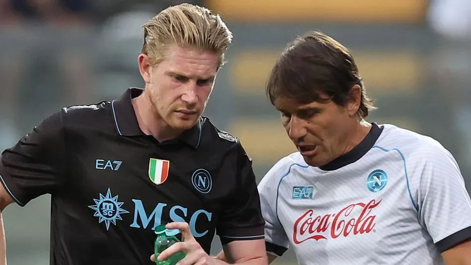 Celebrated in the manner of Maradona – might Kevin De Bruyne come back to trouble Manchester City?