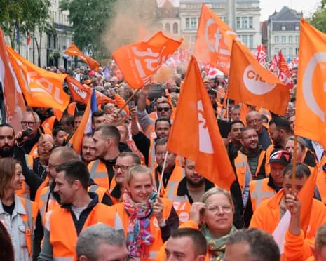 Countrywide Protest Demonstrations Witnesses Hundreds of Thousands Protesting Across France